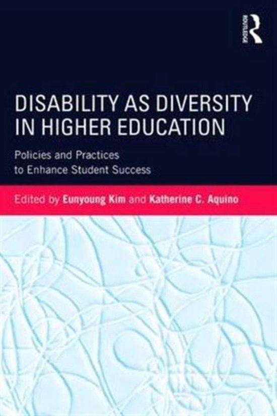 Disability As Diversity in Higher Education - cover