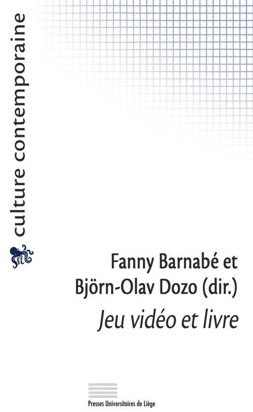 Culture contemporaine - Jeu vidéo et livre - cover