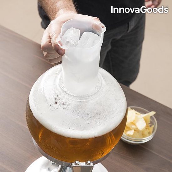 InnovaGoods Bolvormige Koelende Bier Dispenser - Innovagoods