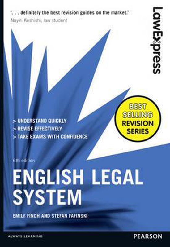 Law Express English Legal System - cover