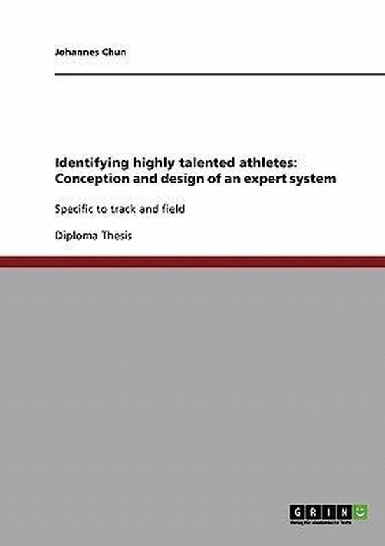 Identifying Highly Talented Athletes - cover