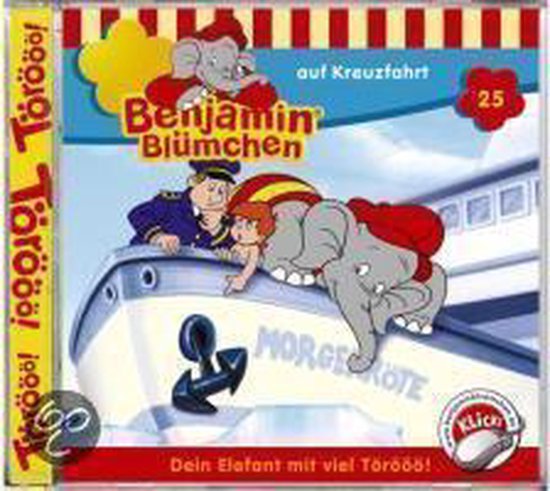 Benjamin Blümchen 025 Auf Kreuzfahrt - cover