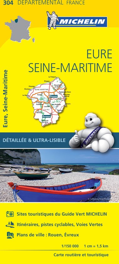 Eure / seine - maritime 11304 carte ' local ' ( France ) mic ... - cover