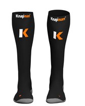 Knapman Active Strong Compressiekousen | Sportkousen | Zwart | Maat S