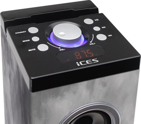 Ices IBT-6 - Bluetooth Speaker toren - Roma van Ices — afbeelding 2