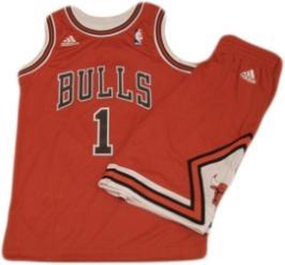 Adidas NBA Kinder Basketbalsets - Chicago Bulls - Rood/Black - Maat 176 |  bol.com