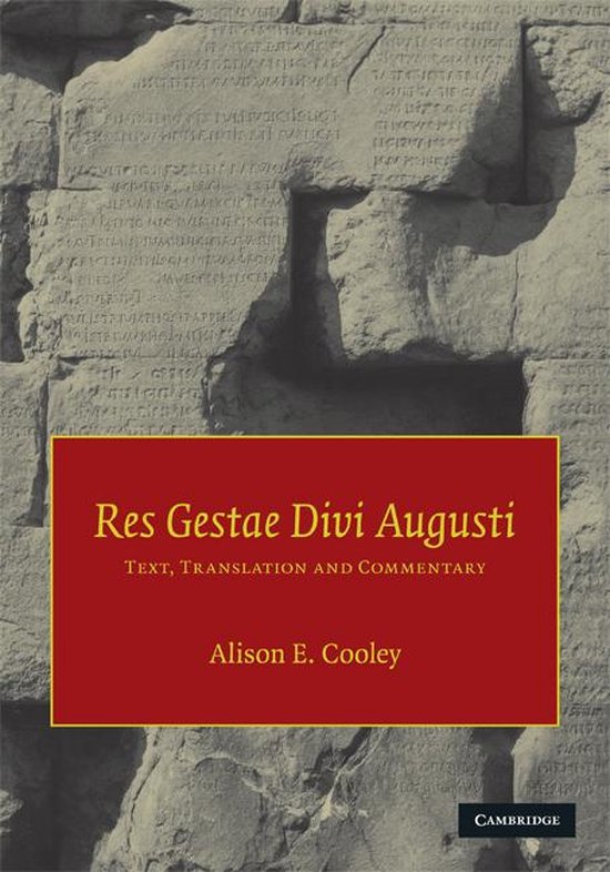Res Gestae Divi Augusti - cover