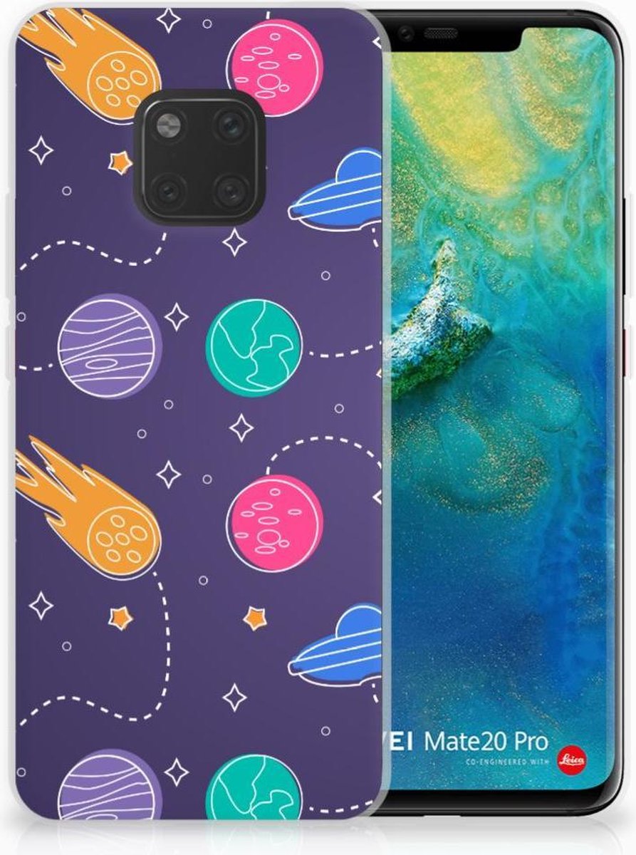 Huawei Mate 20 Pro Silicone Back Cover Space