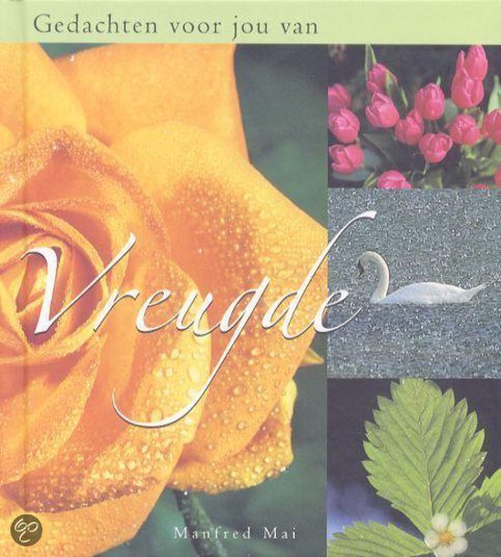 Cover van het boek 'Gedachten voor jou van Vreugde'