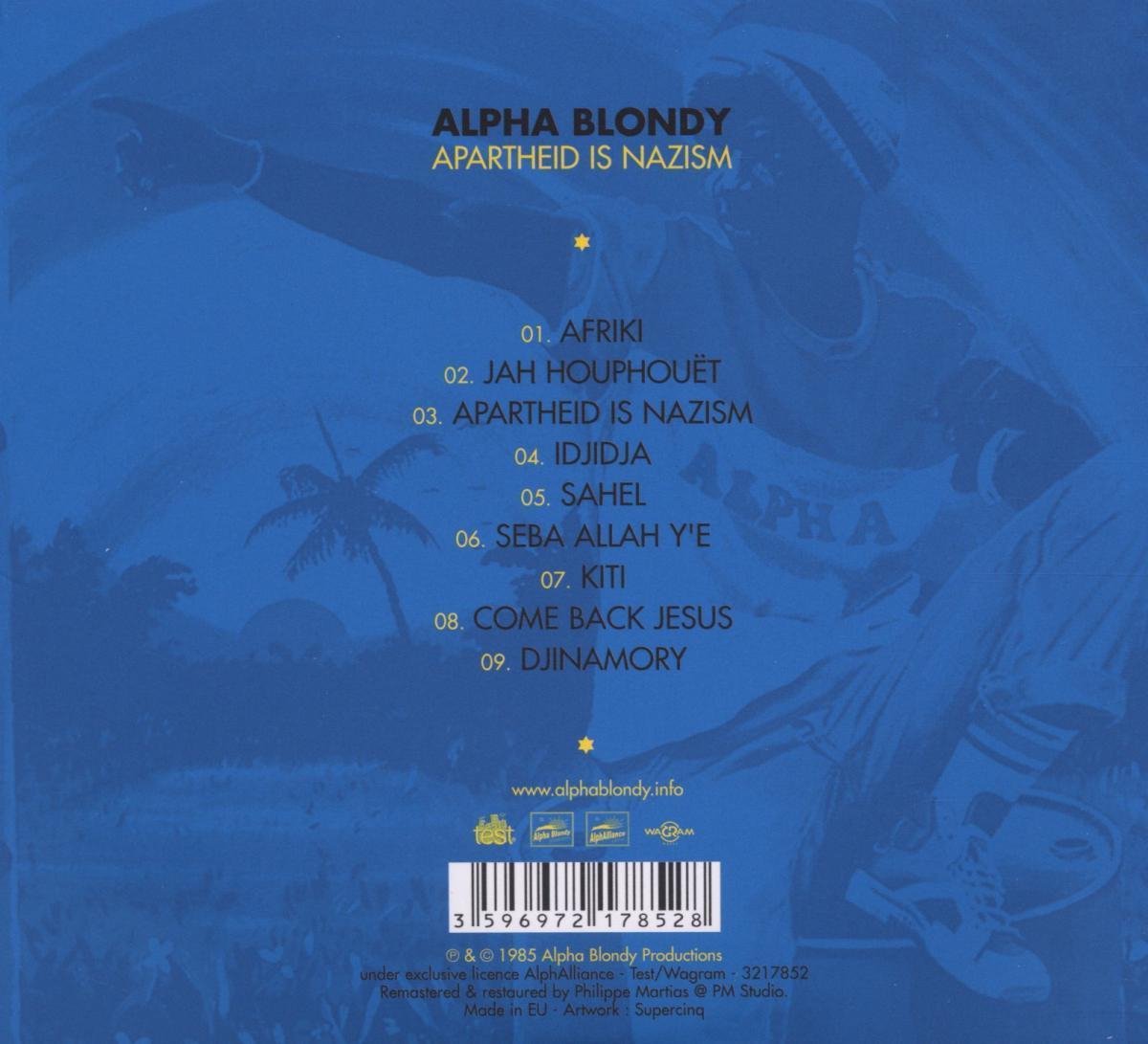 Apartheid Is Nazism, Alpha Blondy | Muziek | bol.com