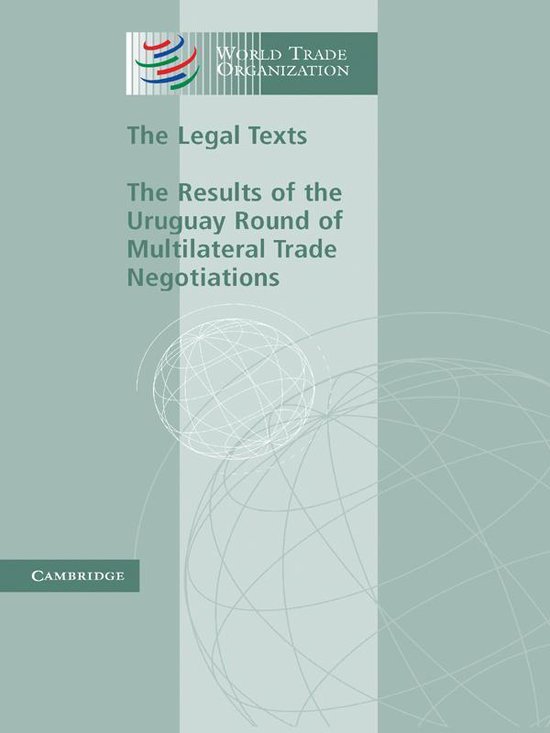 World Trade Organization Legal Texts - The Legal Texts - cover