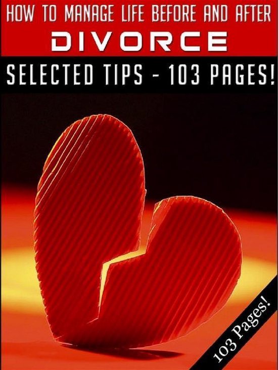 How To Manage Life Before And After Divorce - cover