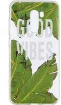 Shop4 Xiaomi Pocophone F1 - Coque arrière souple Leaves Green
