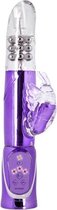 Stotende butterfly vibrator - Paars