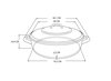 BK Fortalit Braadpan 28 cm/4 L - Inductie - PFAS-vrij - met deksel