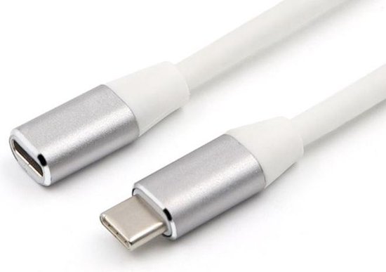 DrPhone CHX9 - USB-C male naar USB-C female kabel – Verlengkabel – OTG –  Thunderbolt 3... | bol.com