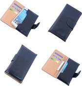 Samsung Galaxy Pocket 2 Portemonnee Hoesje Zwart - Book Case Wallet Cover Hoes