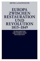 Boek cover Europa zwischen Restauration und Revolution 1815-1849 van Dieter Langewiesche