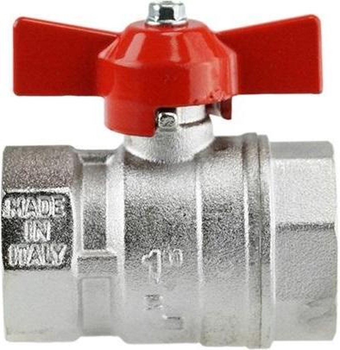 Kogelkraan vlinder 1/2 Bi x Bi max. 30 bar