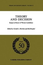 Theory and Decision