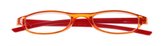 Lifetime-vision Leesbril Unisex Oranje Sterkte +3.50