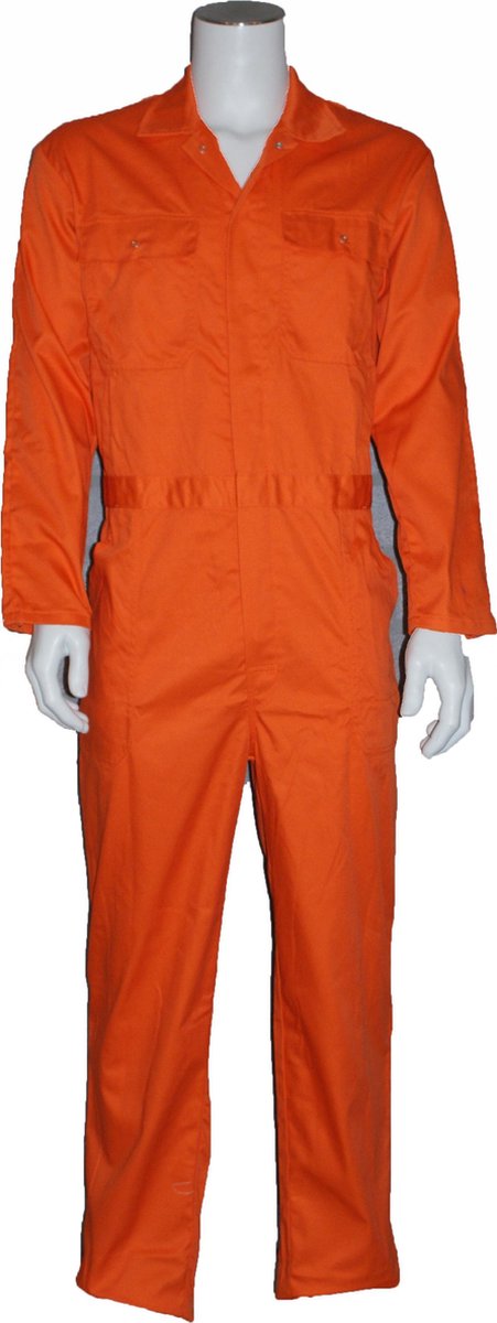 Yoworkwear Overall polyester/katoen oranje maat 42