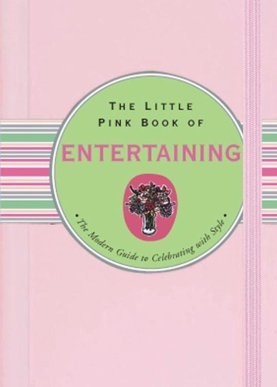 The Little Pink Book of Entertaining - cover