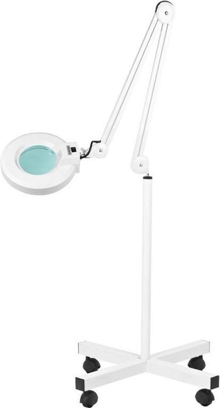 musicus Beschuldigingen middelen LED Loeplamp met Rolstatief -Vergrotings lamp,werklamp,cosmetische lamp |  bol.com