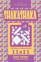 Sudoku Shakashaka - 200 Easy to Medium Puzzles 11x11 (Volume 9)