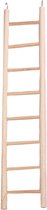 Flamingo Vogelspeelgoed Houten Ladder - Bruin - 7 x 1 x 35 cm