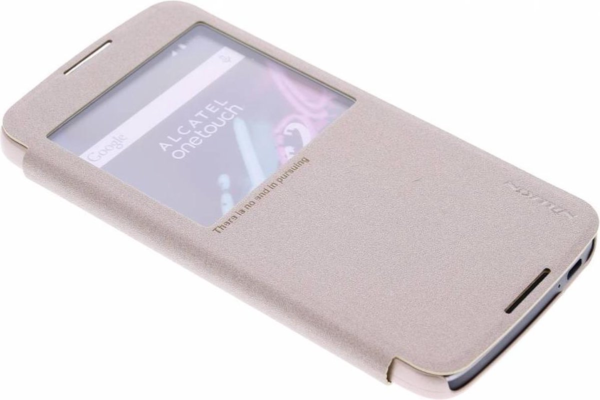 Nillkin Sparkle slim booktype Alcatel One Touch Idol 3 5.5