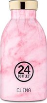 24Bottles Thermosfles Clima Bottle Pink Marble 330 ml