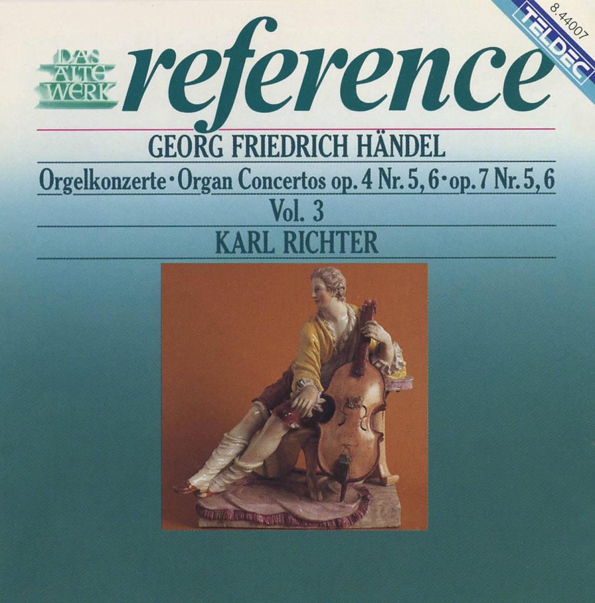Karl Richter Handel Organ Concerts 3枚組 Karl Richter Handel Organ Concerts 3枚組