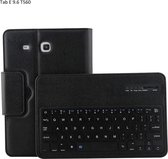 DrPhone - Bluetooth Toetsenbord Case Galaxy Tab E 9.6 T560 (2016) - 2-in-1 afneembaar Bluetooth Wireless Keyboard - PU lederen hoes met standhouder + DrPhone 2 Meter Micro USB Oplaadkabel - Micro USB Kabel - Zwart