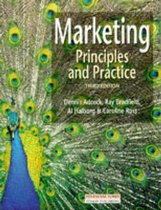 Marketing Principles and Practice