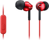 Sony MDR-EX110AP - In-ear koptelefoon - Rood