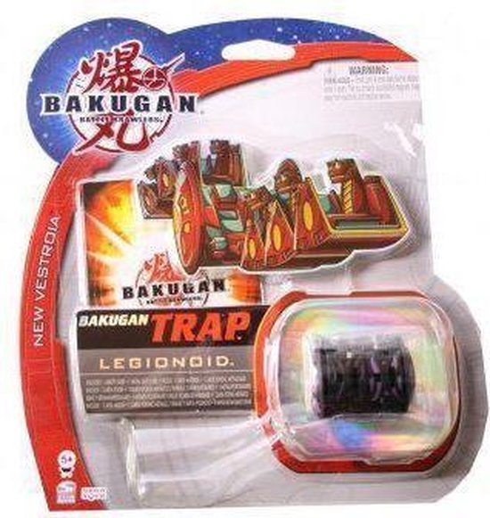 Spinmaster Bakugan trap legionoid zwart/paars | bol.com