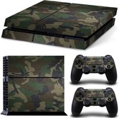 PS4 Console Skin Leger - Army | + 2 Controller Stickers voor PlayStation 4