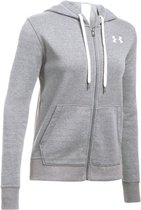 Under Armour - Favorite Fleece Full Zip - Capuchon Vest - S - Grijs