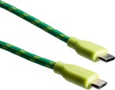 Boompods C2MUSB-GRN USB-kabel 1 m 2.0 USB C Micro-USB B Groen