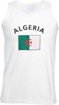 Witte heren tanktop Algerije L