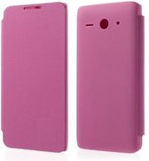 Huawei Ascend y530 flip cover hoesje roze