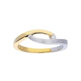 Glow - Gouden ring met steen 1-0.03ct - G/SI