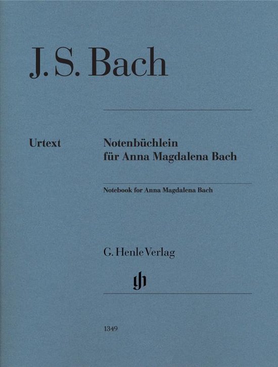 Notenbüchlein für Anna Magdalena Bach - cover