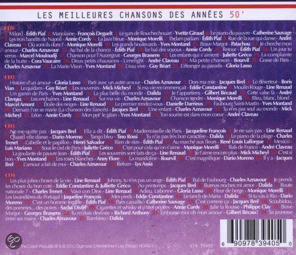 100 Franse Hits, various artists CD (album) Muziek bol