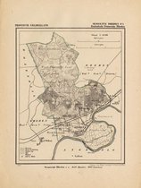 Historische kaart, plattegrond van gemeente Rheden ( Rheden) in Gelderland uit 1867 door Kuyper van Kaartcadeau.com