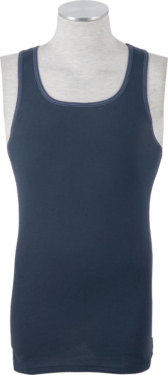 Sloggi Active Silver Plus - Sporttop - Mannen - Maat XL - Blauw/ Grijs