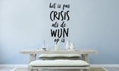 Het Is Pas Crisis…