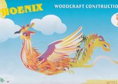 3D Puzzel Bouwpakket Phoenix - hout - gekleurd