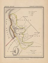 Historische kaart, plattegrond van gemeente Retranchement in Zeeland uit 1867 door Kuyper van Kaartcadeau.com